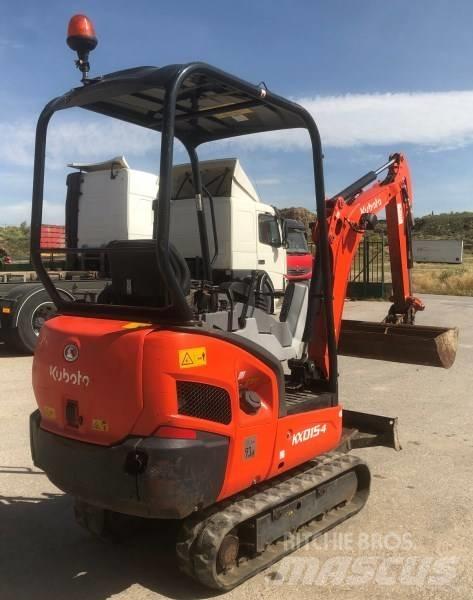 Kubota KX 015-4 小型挖土機/掘鑿機<7t(小型挖掘機)