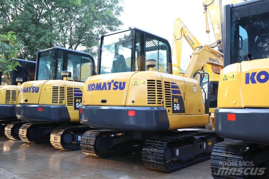 Komatsu PC 56-7 小型挖土機/掘鑿機<7t(小型挖掘機)