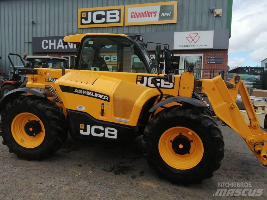 JCB 538-60 農業用伸縮臂裝載機