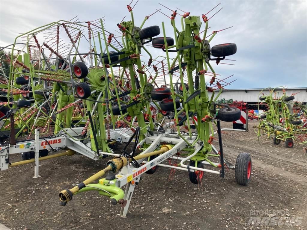 CLAAS Volto 1100 T 耙與翻草機