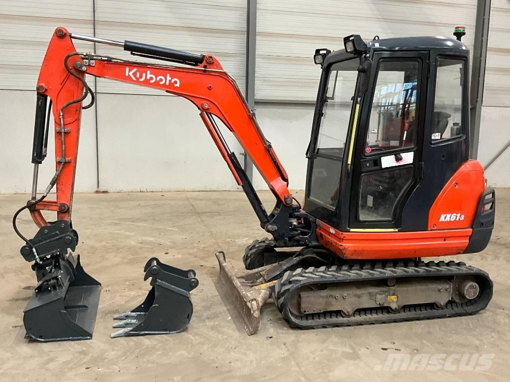 Kubota KX 61-3 小型挖土機/掘鑿機<7t(小型挖掘機)