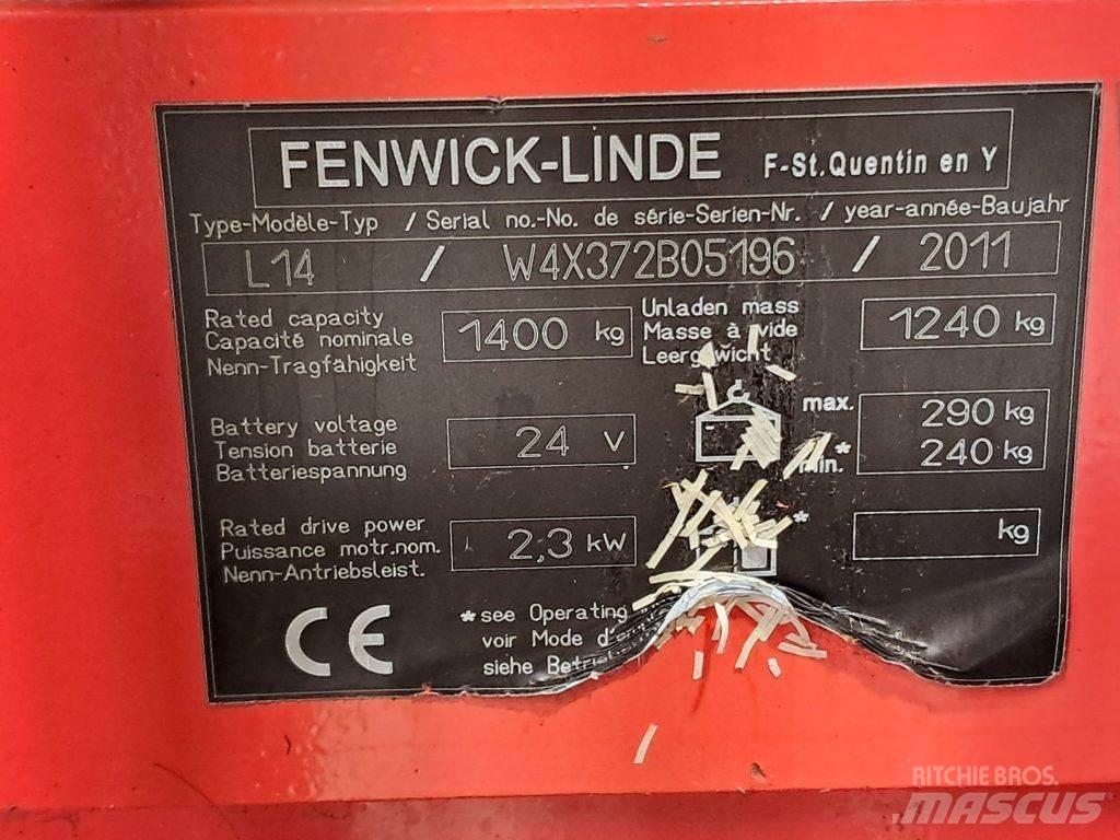 Linde L14 行走控制式堆積機