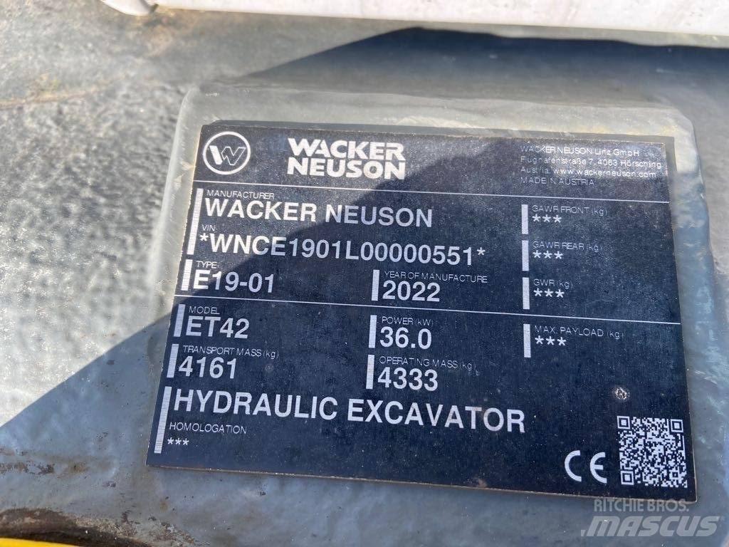 Wacker Neuson ET42 履帶式 挖土機/掘鑿機/挖掘機