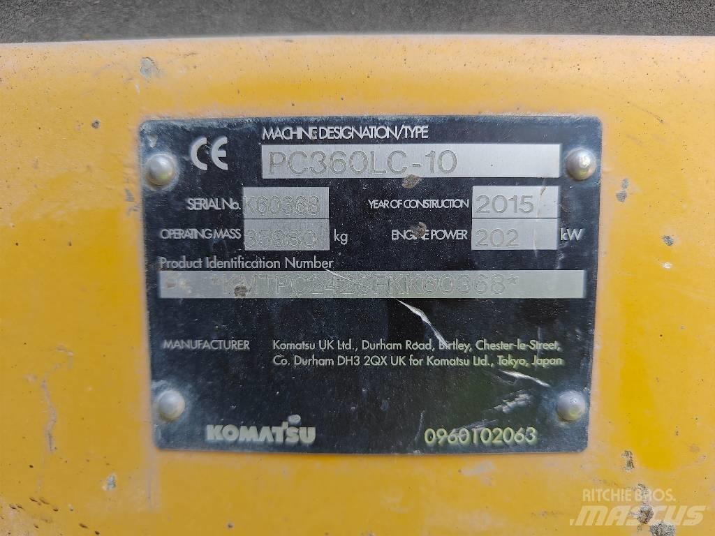 Komatsu PC 360 LC-10 履帶式 挖土機/掘鑿機/挖掘機