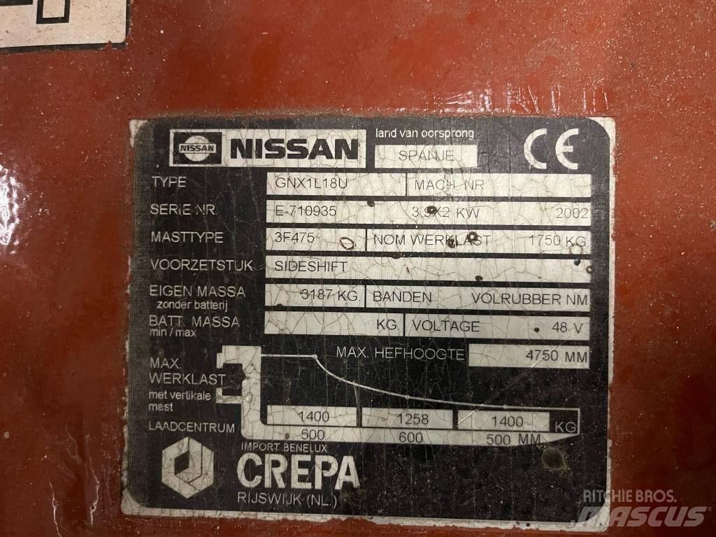 Nissan HP18 電動堆高機