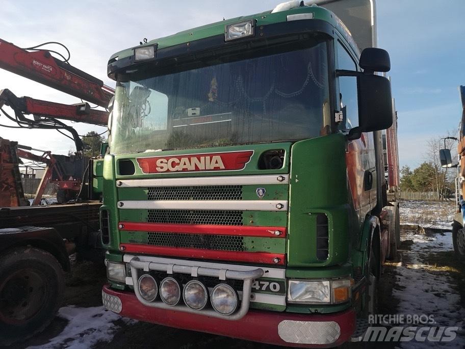 Scania 124 起重機卡車