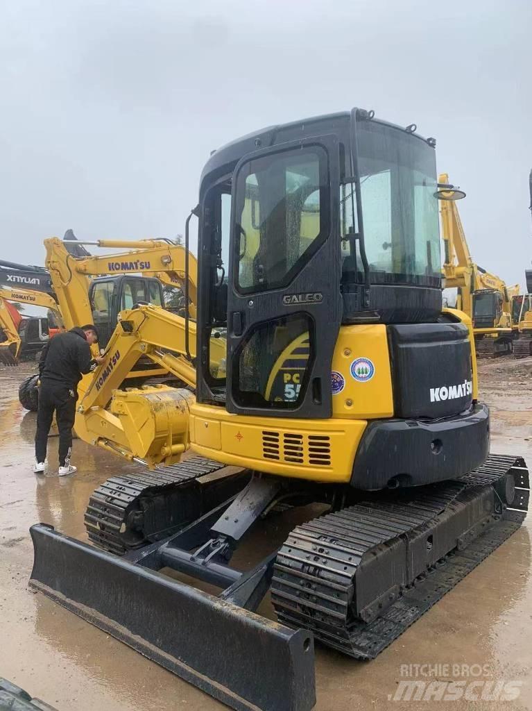 Komatsu PC 55 MR-2 小型挖土機/掘鑿機<7t(小型挖掘機)