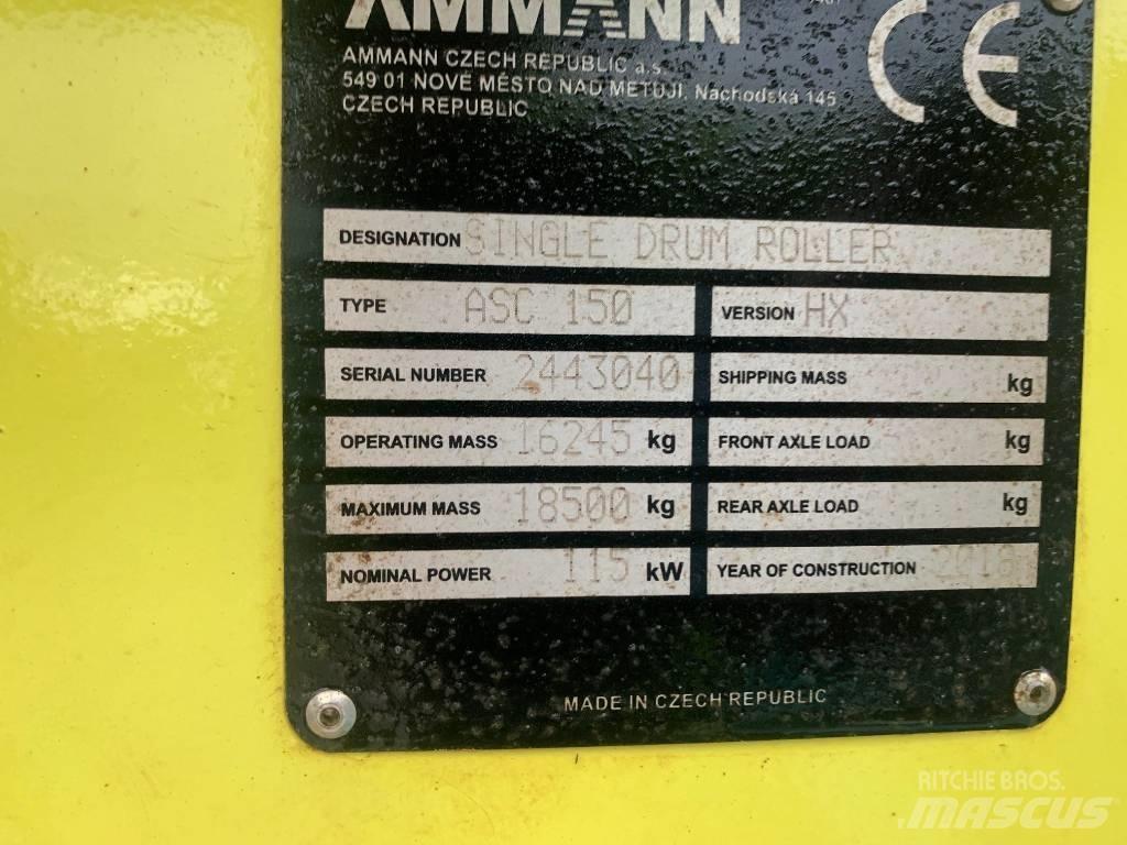 Ammann ASC 150 HX 單輪滾壓機