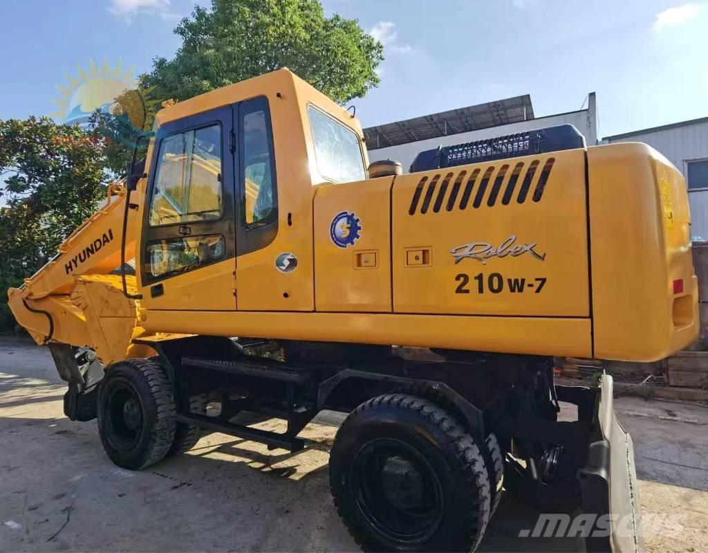 Hyundai R210w-7 旋轉式挖土機/掘鑿機/挖掘機