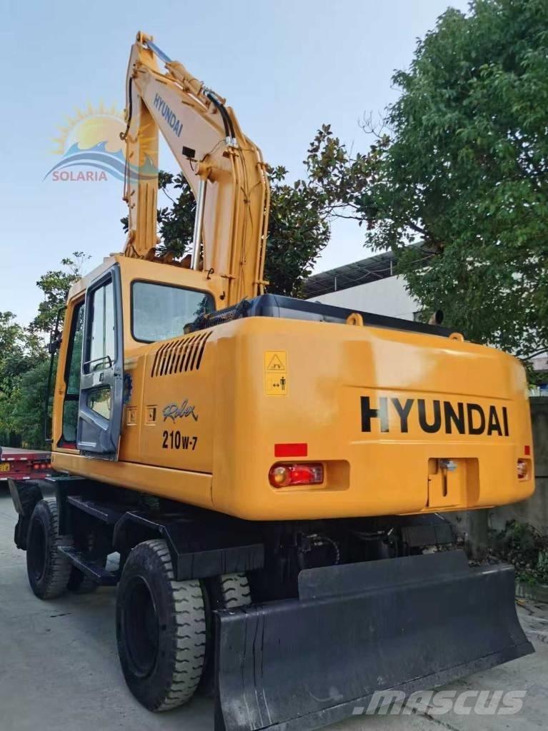 Hyundai R210w-7 旋轉式挖土機/掘鑿機/挖掘機