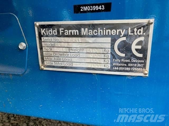  KIDD 450T 草捆撕碎機、切割機、拆袋機