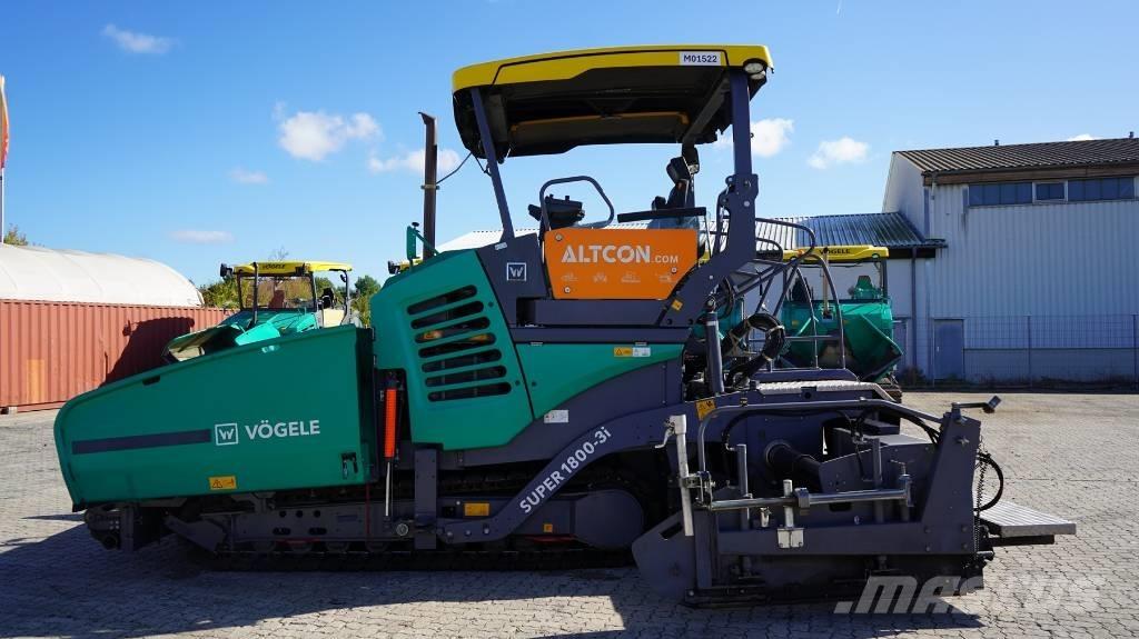 Vögele SUPER 1800-3I 瀝青攤舖機/鋪路機