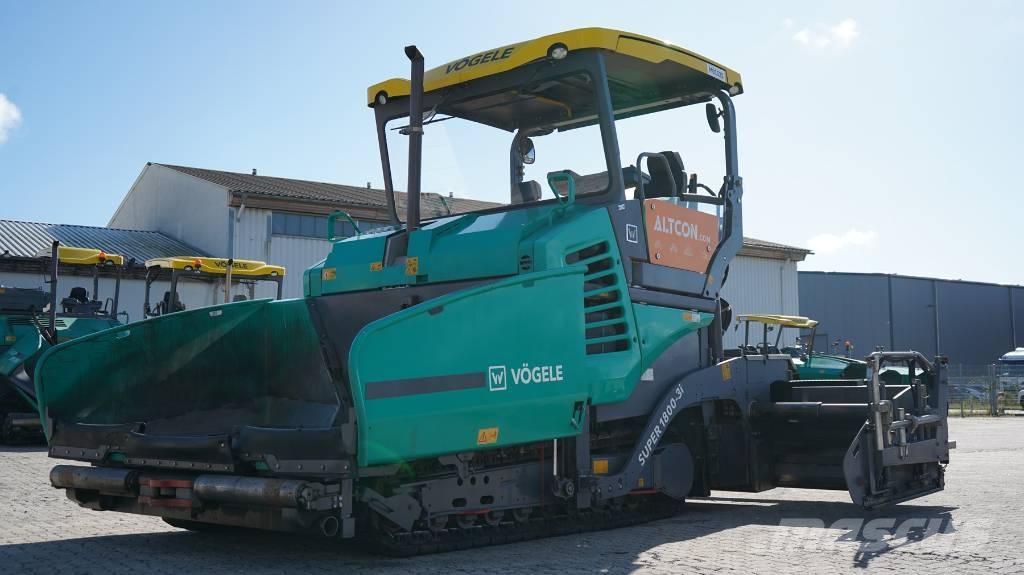 Vögele SUPER 1800-3I 瀝青攤舖機/鋪路機