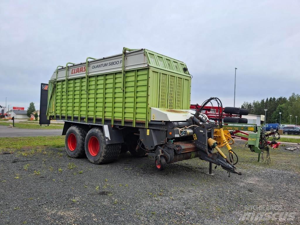 CLAAS Quantum 5800 P 自裝式拖車