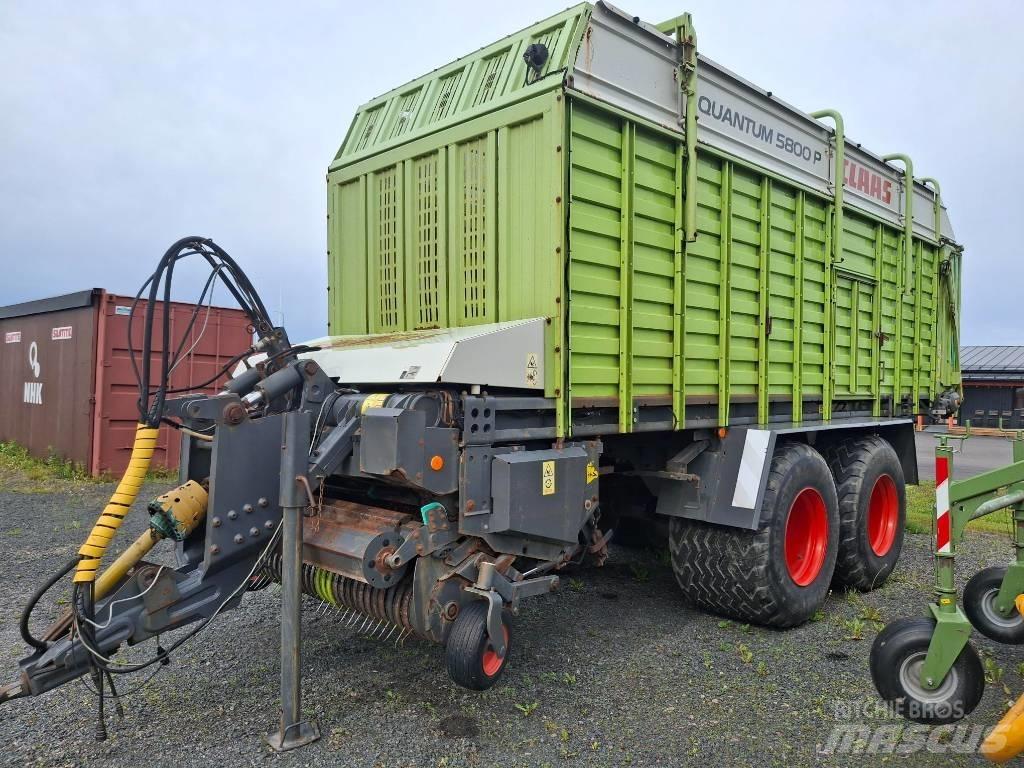 CLAAS Quantum 5800 P 自裝式拖車