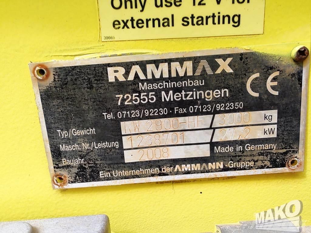 Rammax RW 2900 雙輪滾壓機