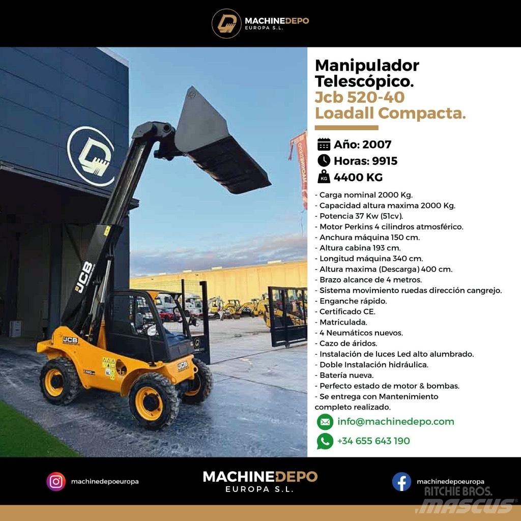 JCB 520-40 伸縮臂操作車