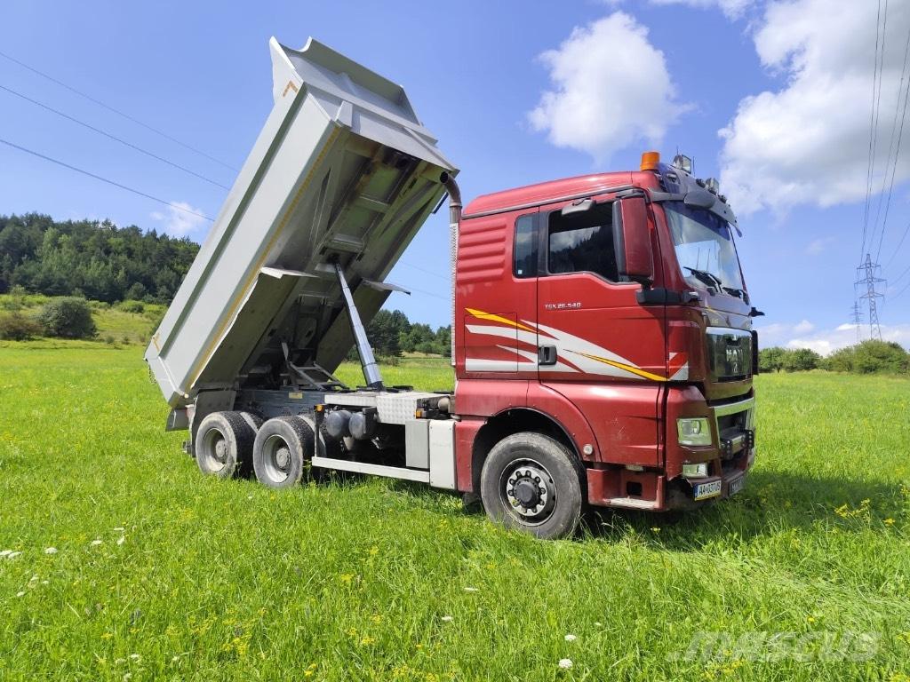 MAN TGX 26.540 傾卸式卡車