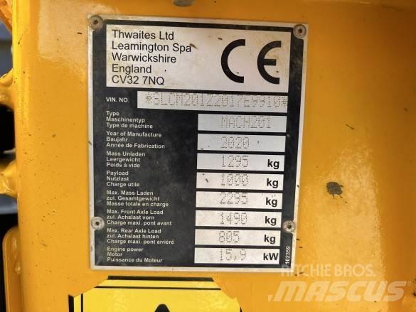 Thwaites MACH 201 其他