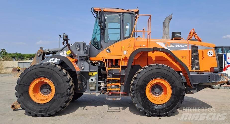 Doosan DL420-5 CVT 輪胎式裝載機
