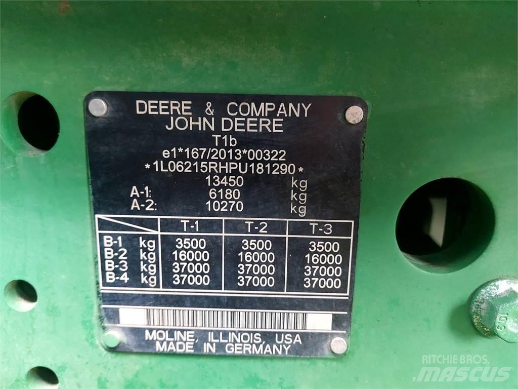 John Deere 6R 215 曳引機