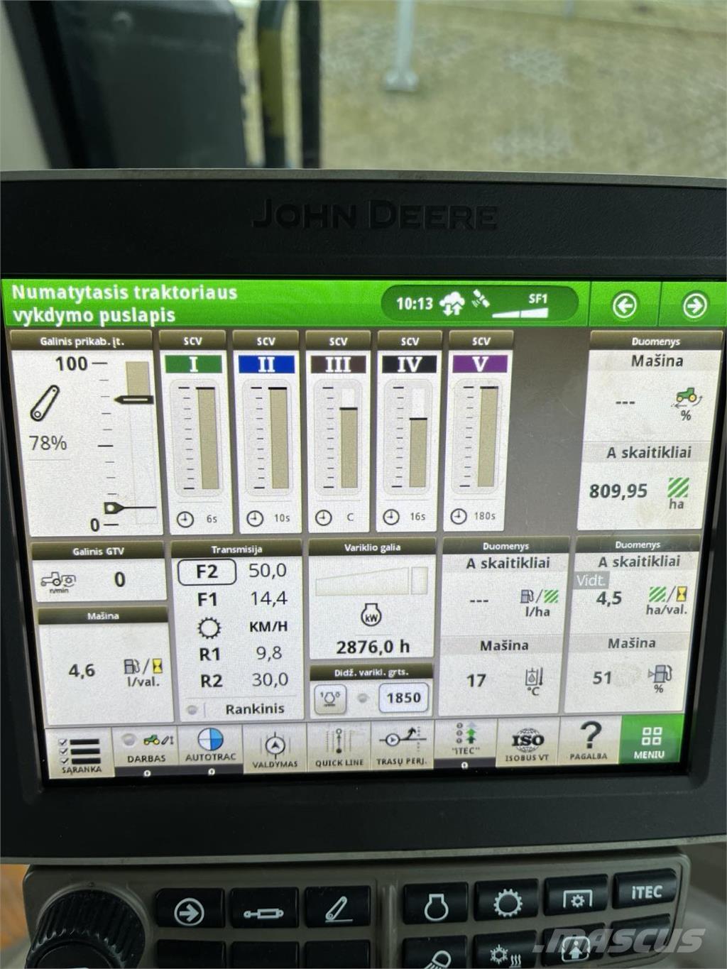 John Deere 8R410 曳引機