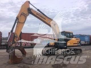Hyundai HX220L 履帶式 挖土機/掘鑿機/挖掘機