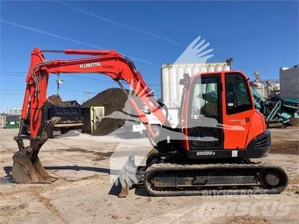 Kubota KX080-3 履帶式 挖土機/掘鑿機/挖掘機