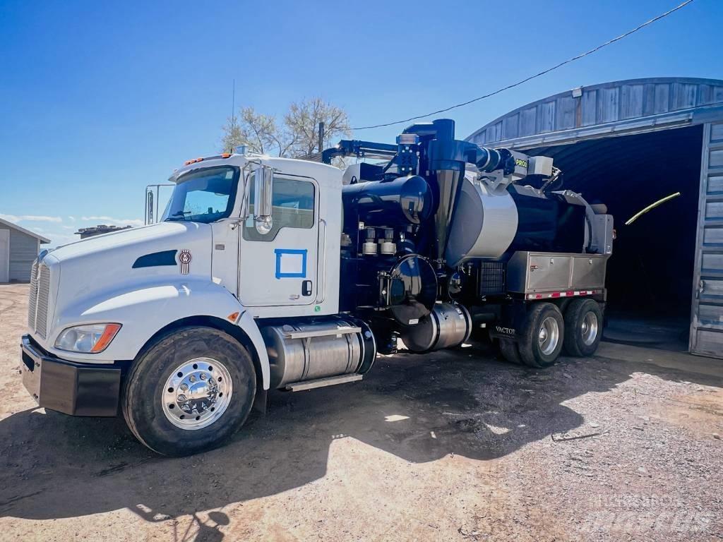 Kenworth T 370 組合/真空油槽車