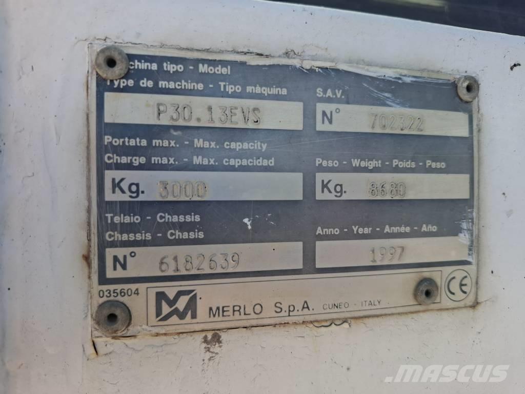 Merlo P 30.13 EVS 軸