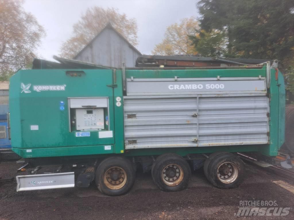 Komptech Crambo 5000 廢棄物撕碎機