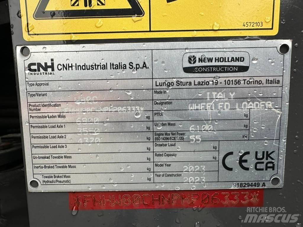 New Holland W 80 C 多功能裝載機