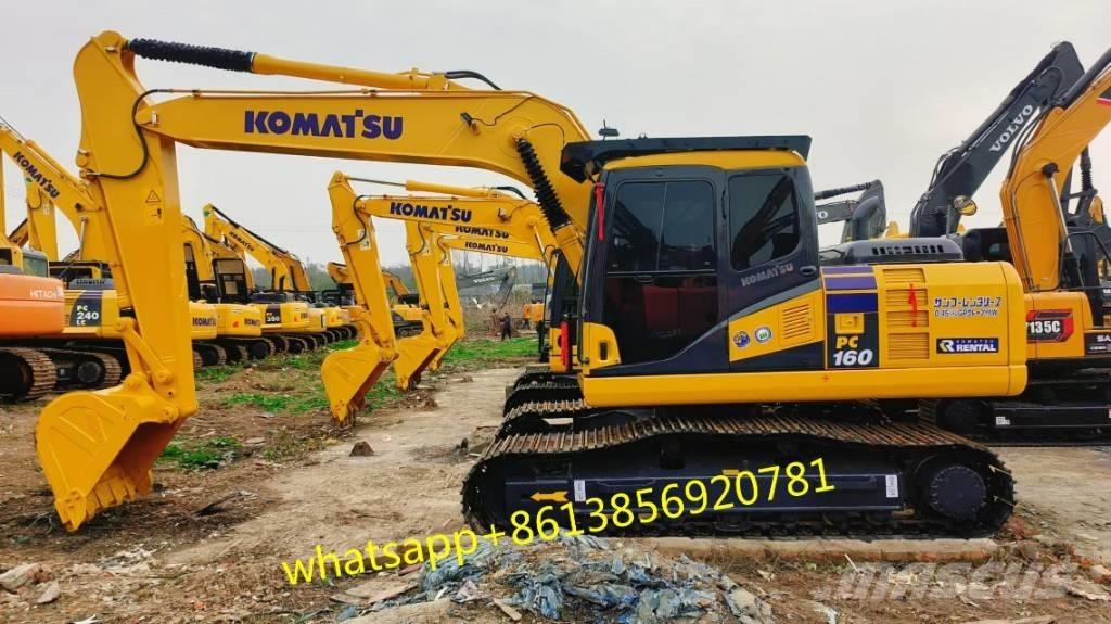 Komatsu PC 160 履帶式 挖土機/掘鑿機/挖掘機