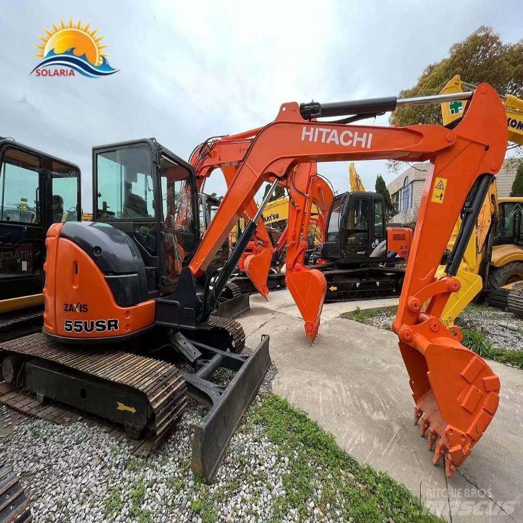 Hitachi zx55USR 小型挖土機/掘鑿機<7t(小型挖掘機)