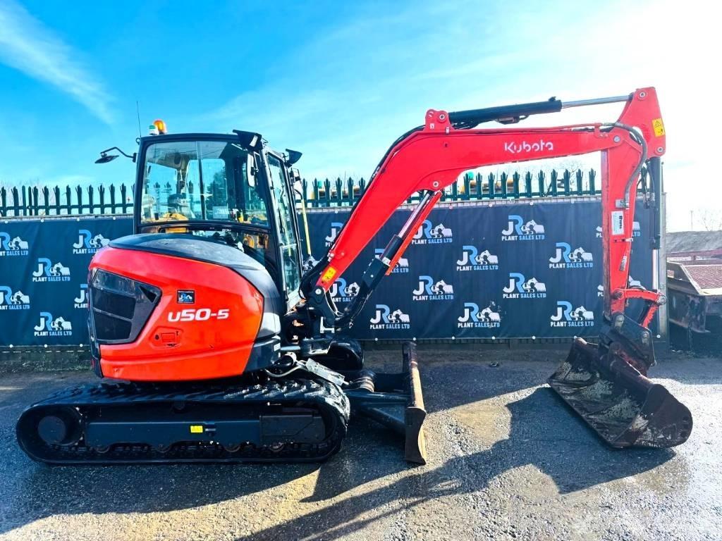 Kubota U50-5 小型挖土機/掘鑿機<7t(小型挖掘機)