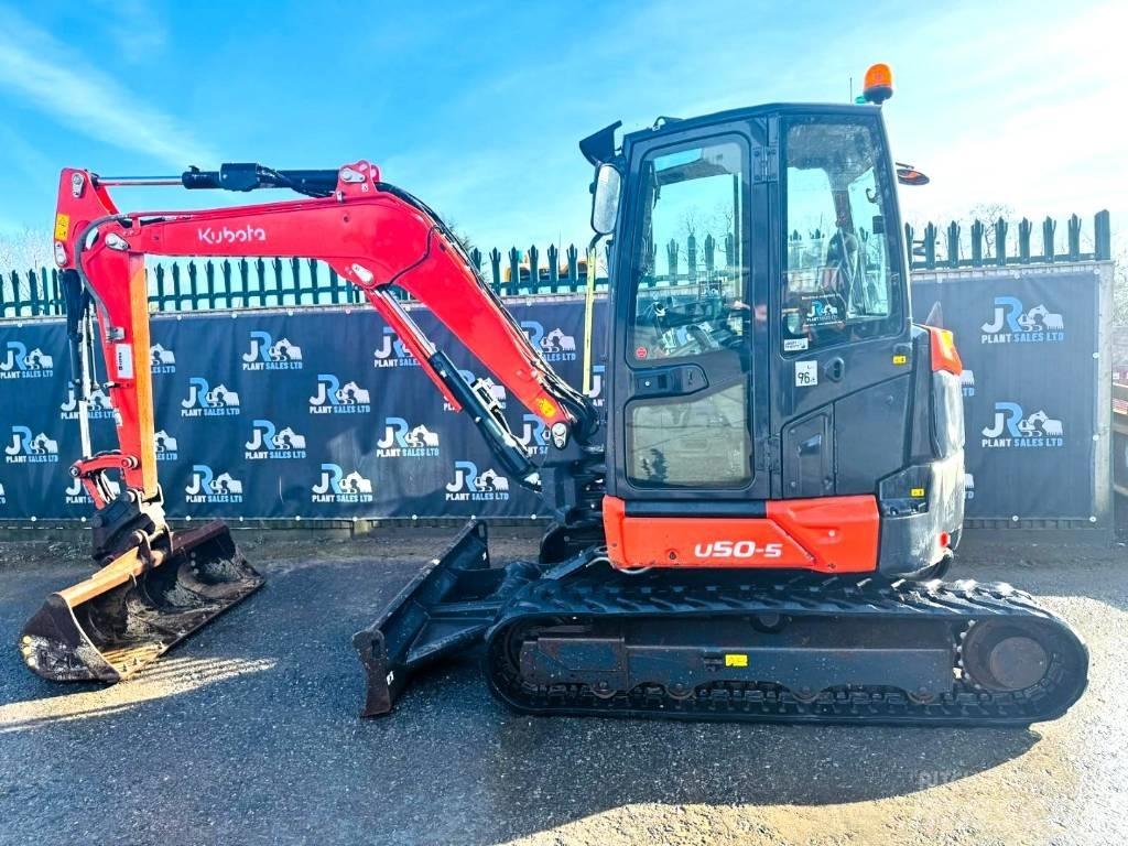 Kubota U50-5 小型挖土機/掘鑿機<7t(小型挖掘機)