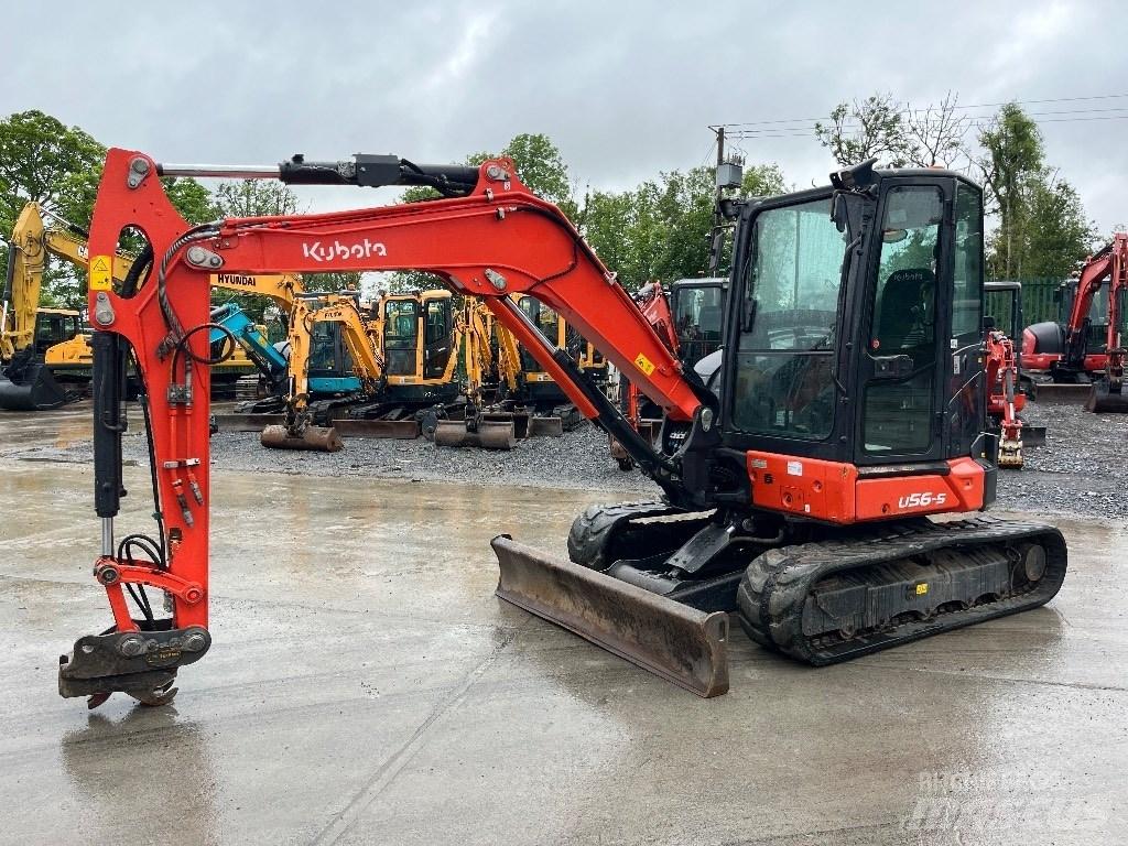 Kubota U 56-5 小型挖土機/掘鑿機<7t(小型挖掘機)