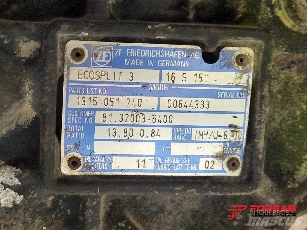 ZF ECOSPLIT 16S - 151 齒輪箱