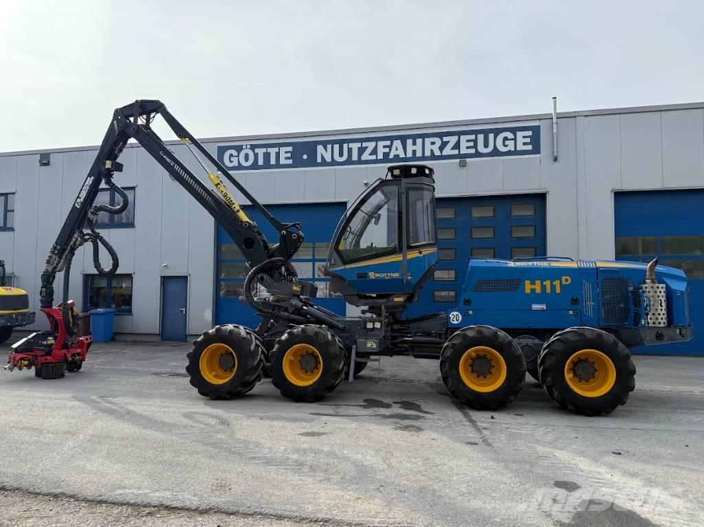 Rottne H11D 收穫機