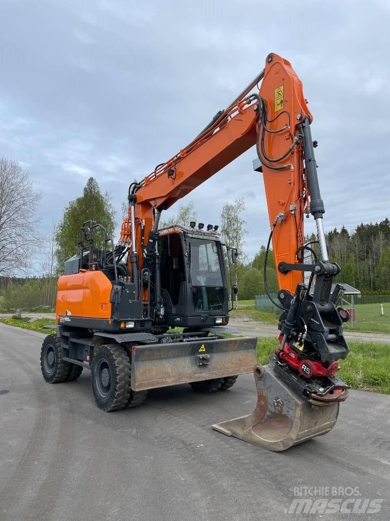 Doosan DX 165 W 旋轉式挖土機/掘鑿機/挖掘機