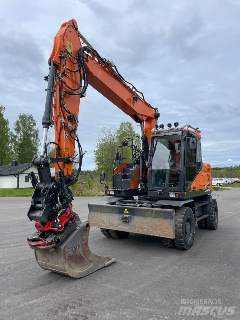 Doosan DX 165 W 旋轉式挖土機/掘鑿機/挖掘機