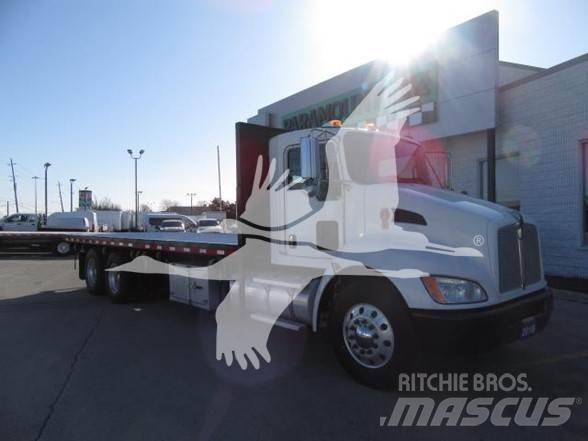 Kenworth T370 平板式/側卸式卡車