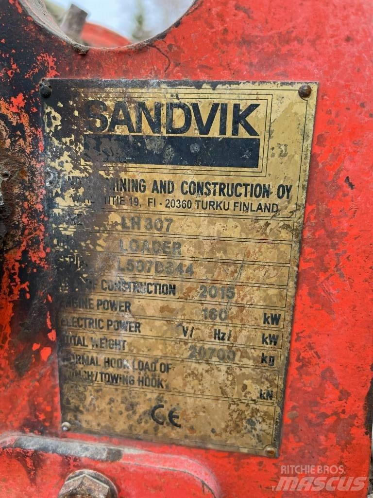 Sandvik LH 307 地下裝載機