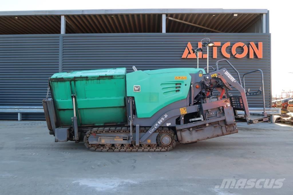 Vögele SUPER 800-3I 瀝青攤舖機/鋪路機