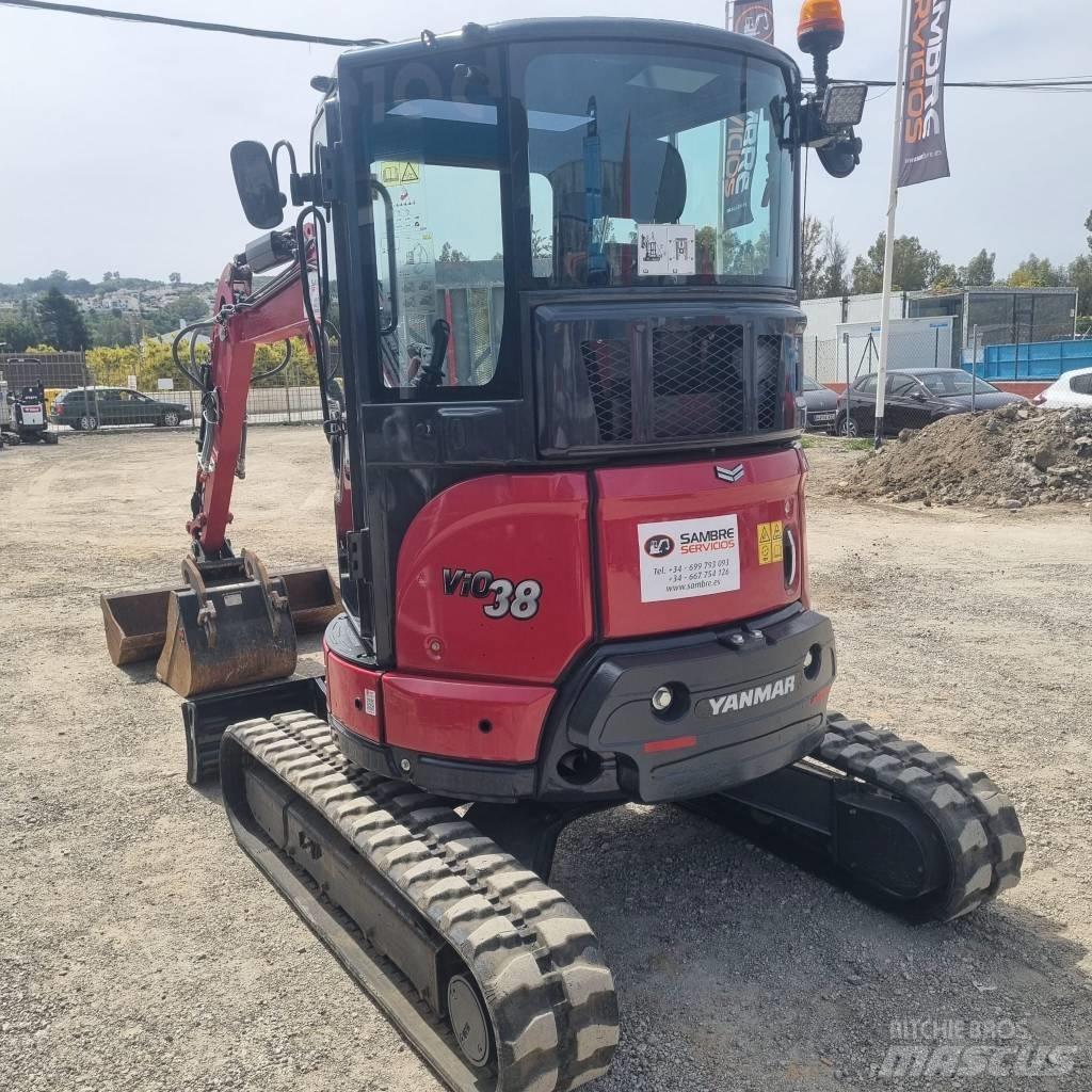 Yanmar VIO 38-6 小型挖土機/掘鑿機<7t(小型挖掘機)