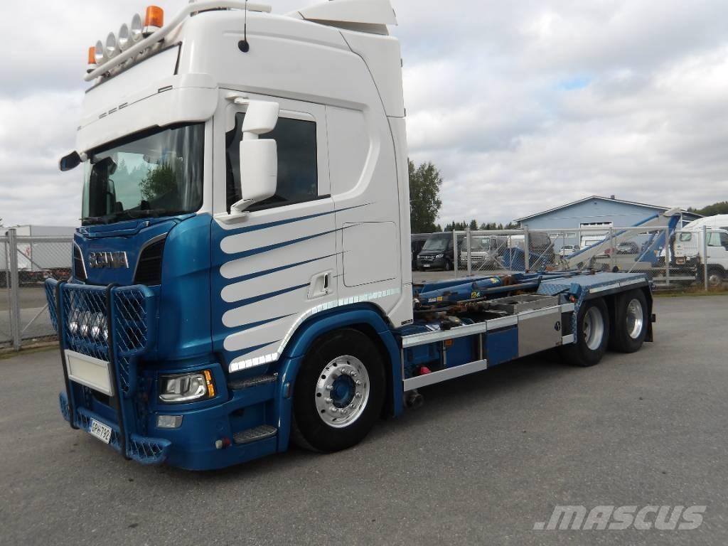 Scania R580 6x2 吊鉤式起重車