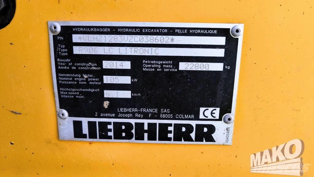 Liebherr R 906 LC 履帶式 挖土機/掘鑿機/挖掘機