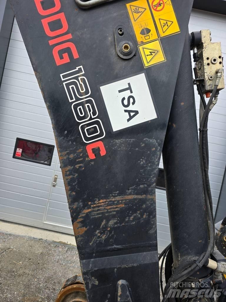Huddig 1260 C RAIL 反鏟裝載機