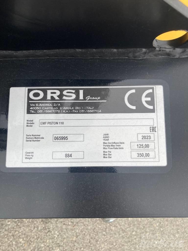 Orsi EMF PISTON 110 林業覆蓋機