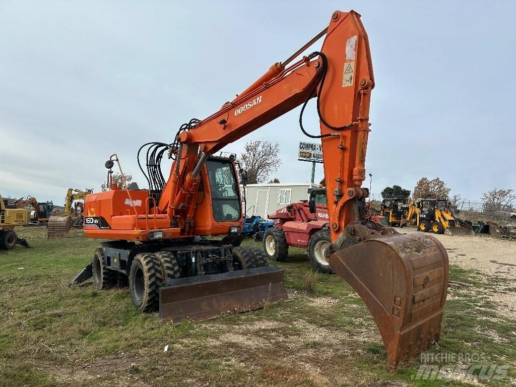 Doosan Solar 160 W V 旋轉式挖土機/掘鑿機/挖掘機